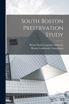 Paperback South Boston Preservation Study Book