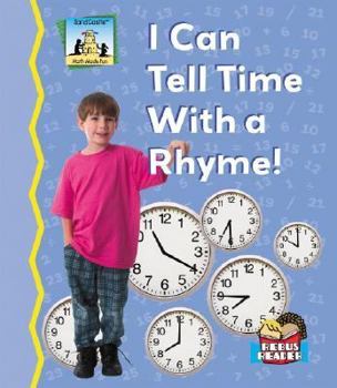 Library Binding I Can Tell Time with a Rhyme! Book