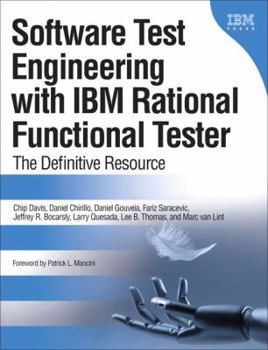 Paperback Software Test Engineering with IBM Rational Functional Tester: The Definitive Resource Book