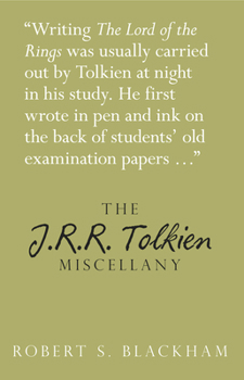 Hardcover The J.R.R. Tolkien Miscellany Book