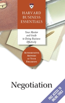 Negotiation - Book  of the Harvard Business Essentials