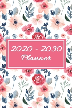 Paperback 2020 - 2030 Planner Book