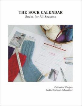 Paperback The Sock Calendar: Socks for All Seasons by Catherine Wingate (2002-11-25) Book