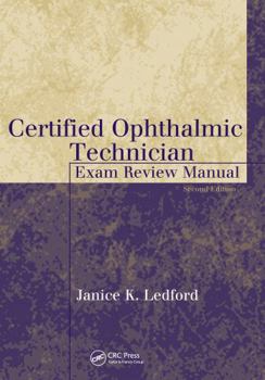 Paperback Certified Ophthalmic Technician Exam Review Manual Book
