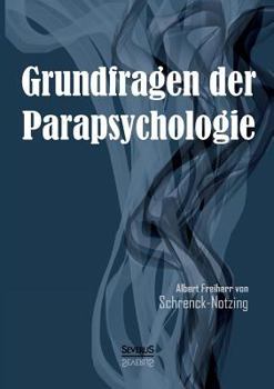 Paperback Grundfragen der Parapsychologie [German] Book