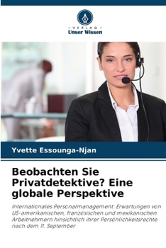 Paperback Beobachten Sie Privatdetektive? Eine globale Perspektive [German] Book