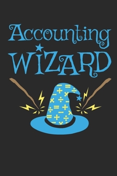 Paperback Accounting Wizard: Accountant Journal, Blank Paperback Accounting Notebook For Writing Notes, CPA Gifts, 150 Pages, college ruled Book