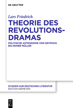 Hardcover Theorie des Revolutionsdramas [German] Book