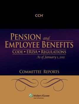 Paperback Pension & Employee Benefits Code ERISA Committee Reports 01/2011 Book