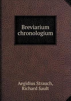 Paperback Breviarium chronologium Book