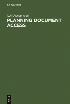 Hardcover Planning Document Access: Options and Opportunities. Based on the Findings of the Elib Research Project Fiddo Book