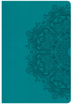 Imitation Leather CSB Giant Print Reference Bible, Teal Leathertouch [Large Print] Book