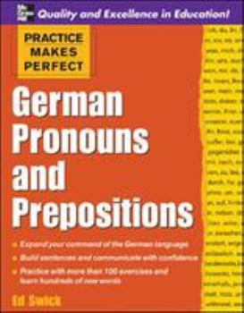 Paperback German Pronouns and Prepositions Book