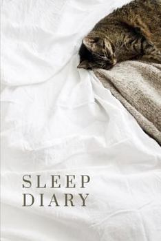 Paperback Sleep Diary Sleepy Brown Kitty Book