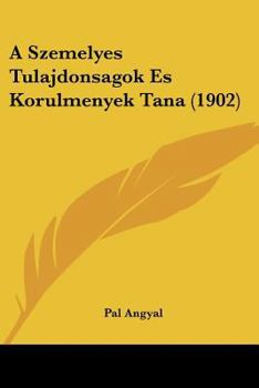 Paperback A Szemelyes Tulajdonsagok Es Korulmenyek Tana (1902) [Hebrew] Book