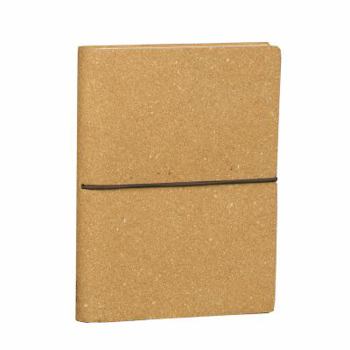 Leather Bound Ciak Eco: Cork/Brown Book