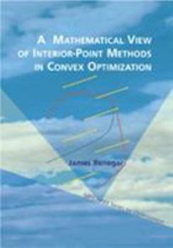 Paperback A Mathematical View of Interior-Point Methods in Convex Optimization Book