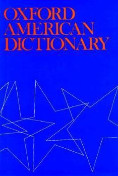 Hardcover Oxford American Dictionary Book