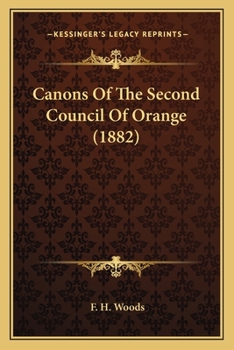 Canons Of The Second Council Of Orange