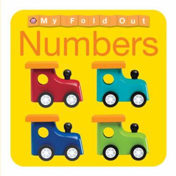 Board book My Fold Out Books Numbers Book