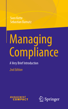 Paperback Managing Compliance: A Very Brief Introduction Book