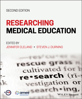Paperback Researching Medical Education Book