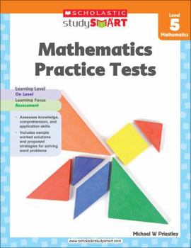 Paperback Mathematics Practice Tests, Level 5 Book