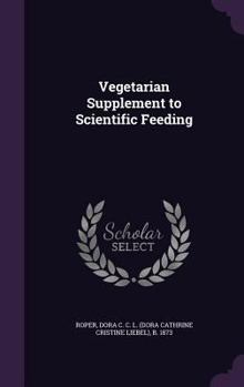 Hardcover Vegetarian Supplement to Scientific Feeding Book