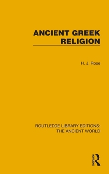 Hardcover Ancient Greek Religion Book