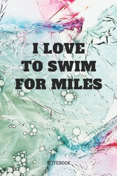 Paperback Notebook: Funny Swimming Sport Coaching Planner / Organizer / Lined Notebook (6" x 9") Book