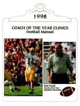 Paperback football manual: 1998 coach of the year clinics Book