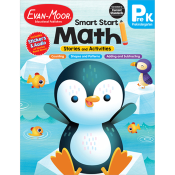 Paperback Smart Start: Math Stories and Activities, Grade Prek Book