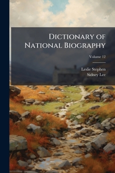 Paperback Dictionary of National Biography; Volume 12 Book