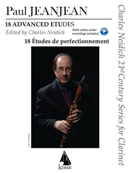 Paperback 18 Advanced Etudes for Clarinet: Charles Neidich 21st Century Series (Book/Online Audio) Book