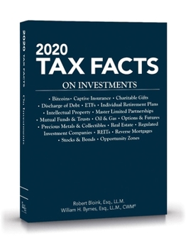 Paperback 2020 Tax Facts on Investments Book