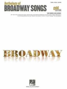 Anthology of Broadway Songs - Gold Edition: E-Z Play Today Volume 342