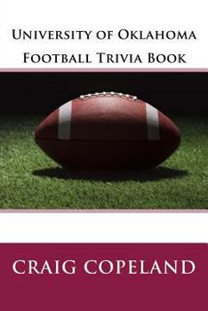 Paperback University of Oklahoma Football Trivia Book