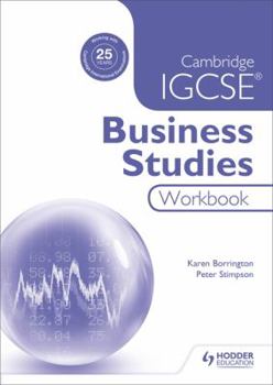 Paperback Cambridge IGCSE Business Studies Workbook Book