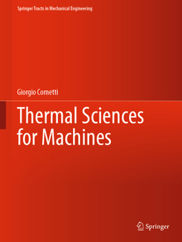 Hardcover Thermal Sciences for Machines Book