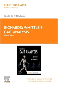 Misc. Whittle's Gait Analysis - Elsevier E-Book on Vitalsource (Retail Access Card): Whittle's Gait Analysis - Elsevier E-Book on Vitalsource (Retail Access Book