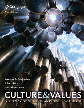 Paperback Culture and Values: A Survey of the Humanities, Volume II Book