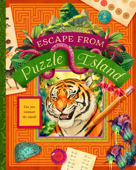 Paperback Escape from Puzzle Island: Can You Outsmart the Island? Book