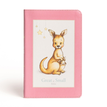 Imitation Leather CSB Great and Small Bible, Pink Leathertouch: A Keepsake Bible for Babies Book