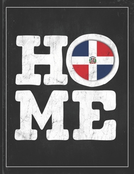 Home: Dominican Republic Flag Planner for Dominican Coworker Friend from Santo Domingo  2020 Calendar Daily Weekly Monthly Planner Organizer