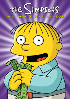 DVD The Simpsons: The Complete Thirteenth Season Book