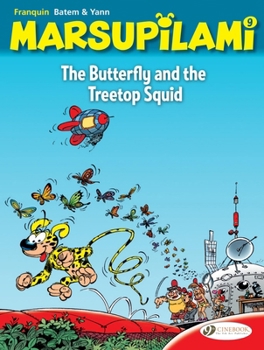 Paperback The Butterfly and the Treetop Squid Book