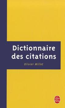 Paperback Dictionnaire Des Citations Book