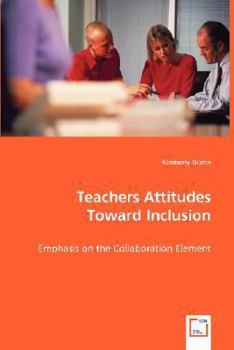 Paperback Teachers Attitudes Toward Inclusion Book
