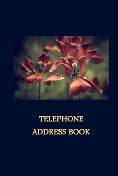 Paperback Telephone Address Book - Get organised at Home, Work, School and Office Book