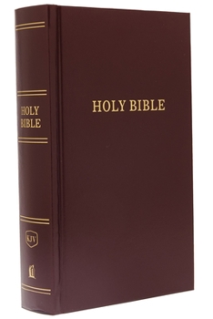 Hardcover KJV, Pew Bible, Hardcover, Burgundy, Red Letter Edition Book